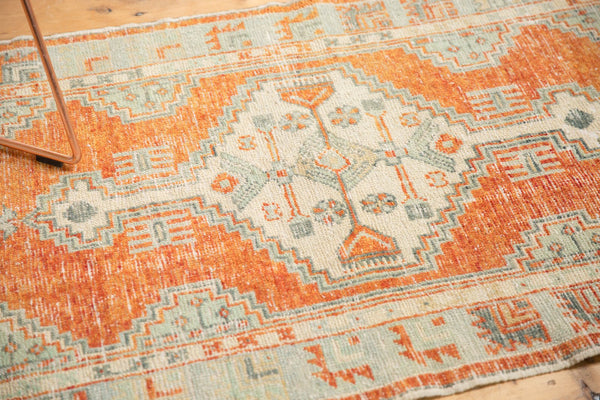 Vintage Distressed Oushak Rug