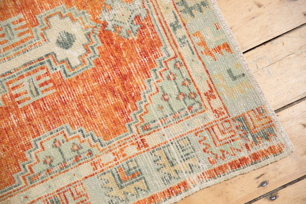 Vintage Distressed Oushak Rug