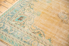 Vintage Distressed Oushak Carpet