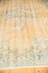 Vintage Distressed Oushak Carpet