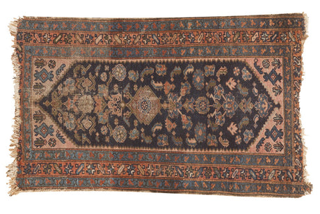 Vintage Kurdish Hamadan Rug