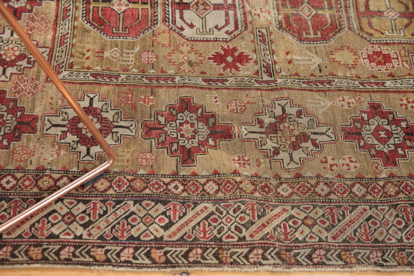 4x4.5 Antique Caucasian Square Rug // ONH Item 5266 Image 7