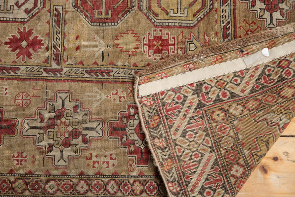 4x4.5 Antique Caucasian Square Rug // ONH Item 5266 Image 8