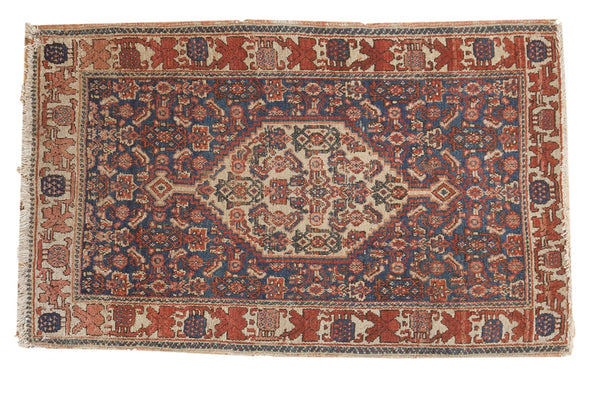 2x3 Antique Senneh Rug Mat // ONH Item 5268