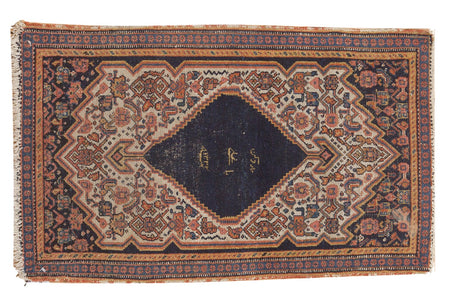Vintage Senneh Rug Mat Runner