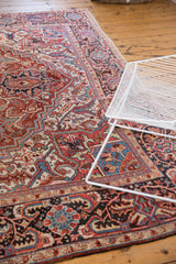9x11.5 Vintage Heriz Carpet // ONH Item 5275 Image 5