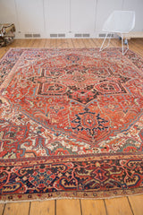 9x11.5 Vintage Heriz Carpet // ONH Item 5275 Image 7