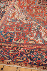 9x11.5 Vintage Heriz Carpet // ONH Item 5275 Image 9