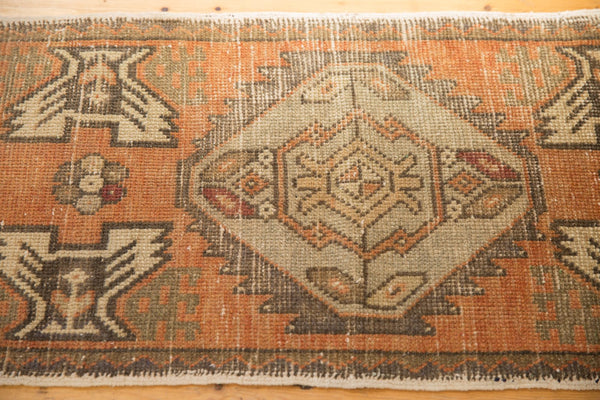 1.5x3 Vintage Distressed Oushak Rug Mat // ONH Item 5307 Image 2