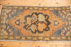 1.5x3 Vintage Distressed Oushak Rug Mat // ONH Item 5309 Image 2