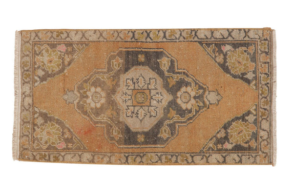 Vintage Distressed Oushak Rug Mat