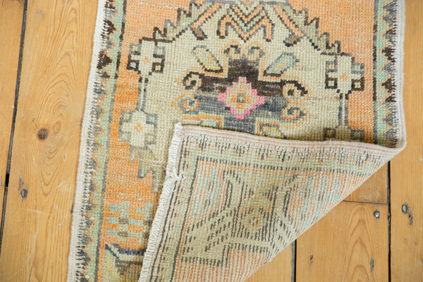 1.5x3 Vintage Distressed Oushak Rug Mat // ONH Item 5353 Image 5