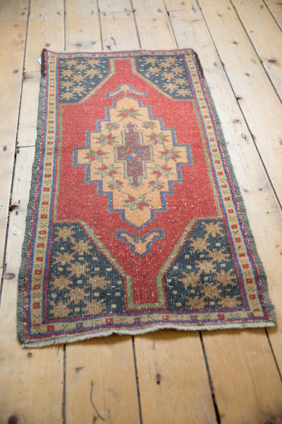  Vintage Distressed Oushak Rug Runner / Item 5358 image 5