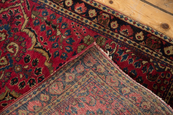 Vintage German Sarouk Rug Runner