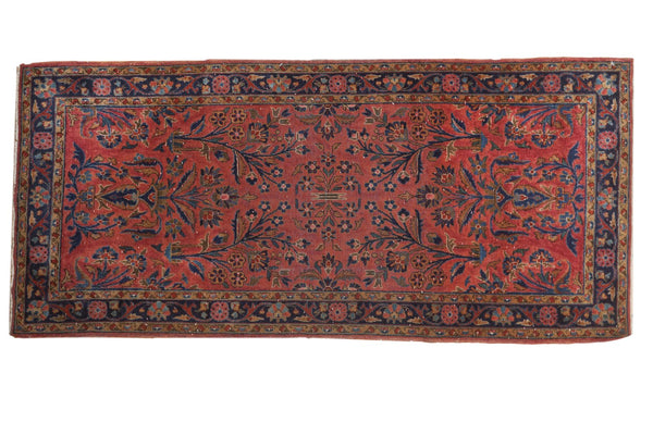 2'3" x 4'11" Vintage Fine Sarouk Rug Runner / Item 5380 image 1