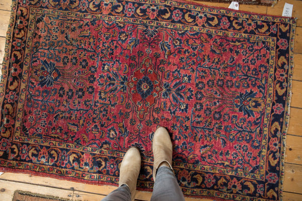 Vintage American Sarouk Rug