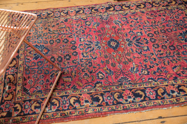 Vintage American Sarouk Rug