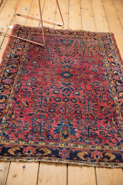 Vintage American Sarouk Rug