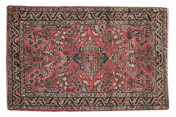 2'7" x 3'11" Vintage Dargezine Rug / Item 5386 image 1