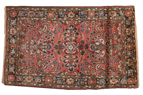 2'8" x 4'9" Vintage Dargezine Rug Runner / Item 5389 image 1