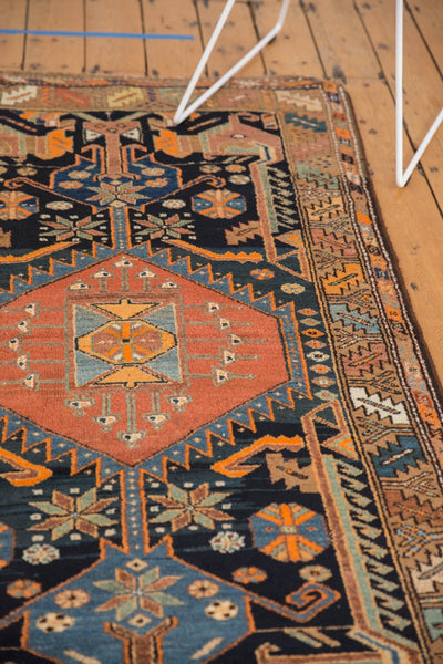 3.5x6.5 Vintage Kurdish Hamadan Rug // ONH Item 5391 Image 8