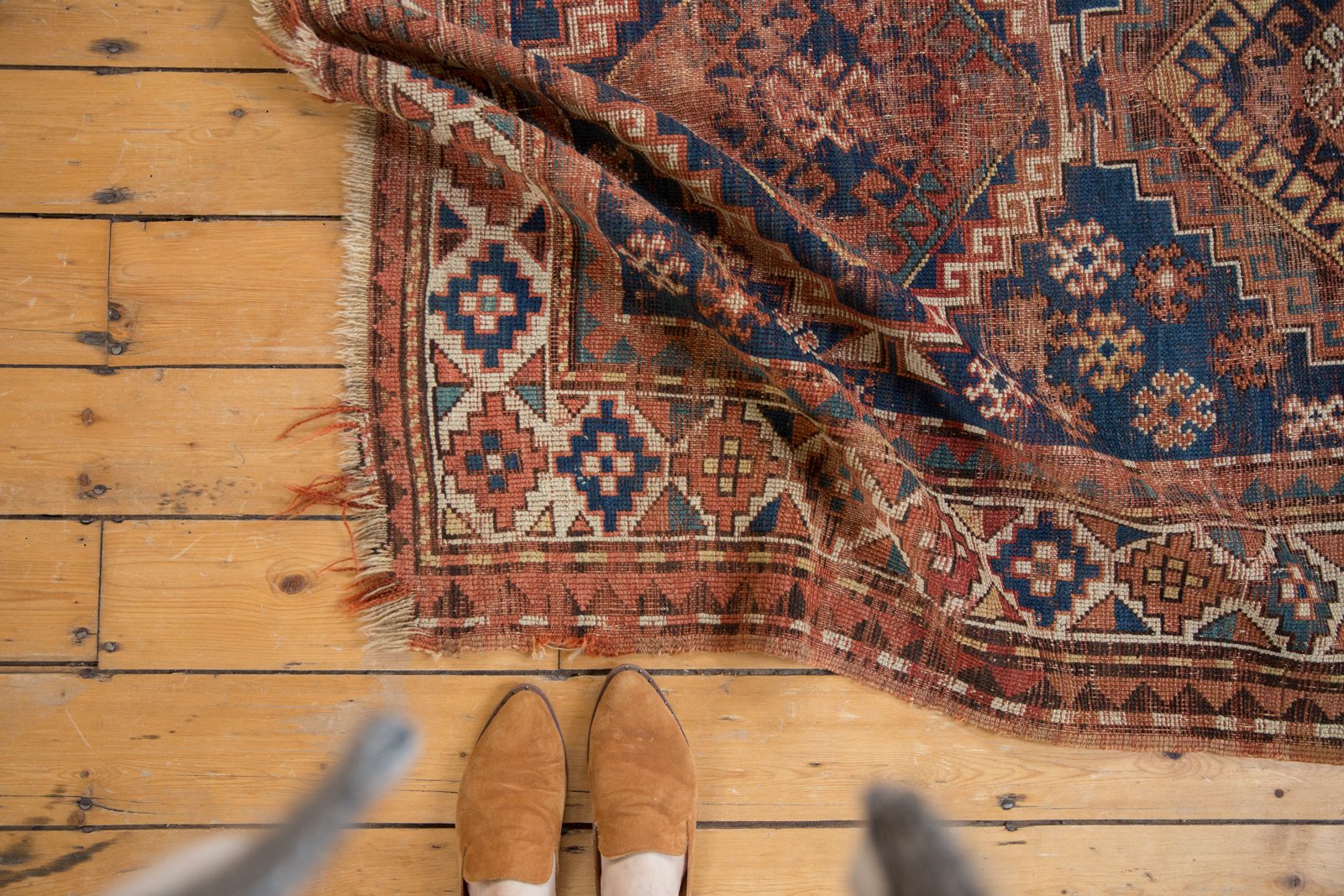 Vintage Caucasian Rug