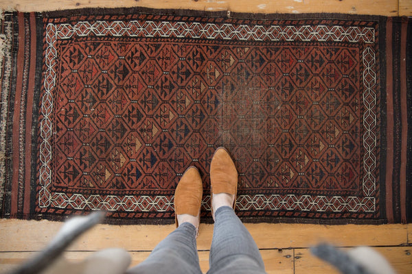 Antique Belouch Rug Runner