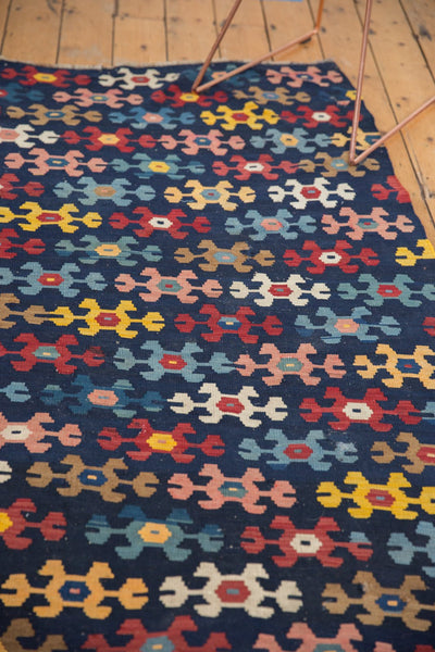 3.5x7.5 Antique Karabagh Kilim Rug Runner // ONH Item 5398 Image 5