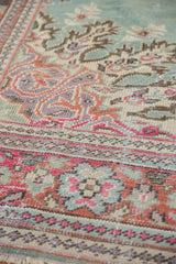  Vintage Distressed Oushak Carpet / Item 5419 image 10
