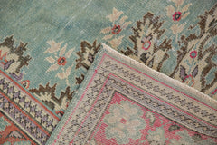  Vintage Distressed Oushak Carpet / Item 5419 image 11