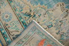  Vintage Distressed Oushak Carpet / Item 5420 image 10