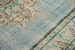 Vintage Distressed Oushak Carpet / Item 5424 image 7
