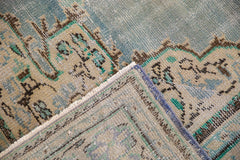  Vintage Distressed Oushak Carpet / Item 5424 image 8