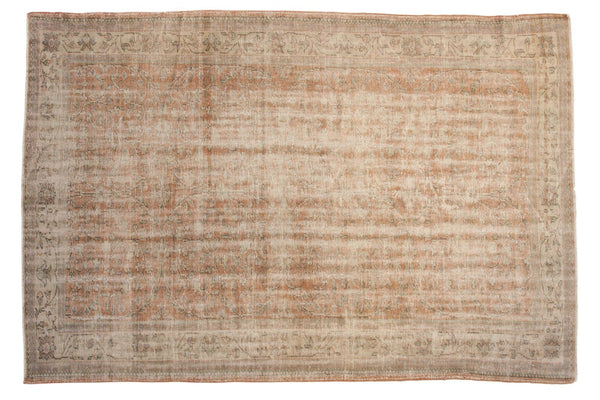 6'7" x 9'8" Vintage Distressed Oushak Carpet / Item 5427 image 1