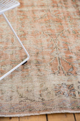 Vintage Distressed Oushak Carpet / Item 5427 image 7
