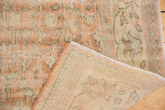  Vintage Distressed Oushak Carpet / Item 5427 image 11