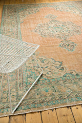 7x10 Vintage Distressed Oushak Carpet // ONH Item 5428 Image 3