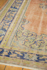  Vintage Distressed Oushak Carpet / Item 5430 image 9