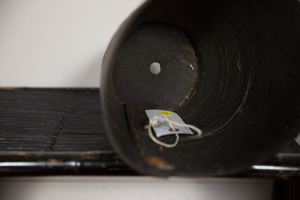 Recycled Tire Rubber Basket Planter // ONH Item 5440 Image 2