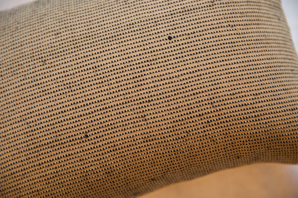 Reclaimed Remnant Black and Jute Pillow // ONH Item 5446 Image 6