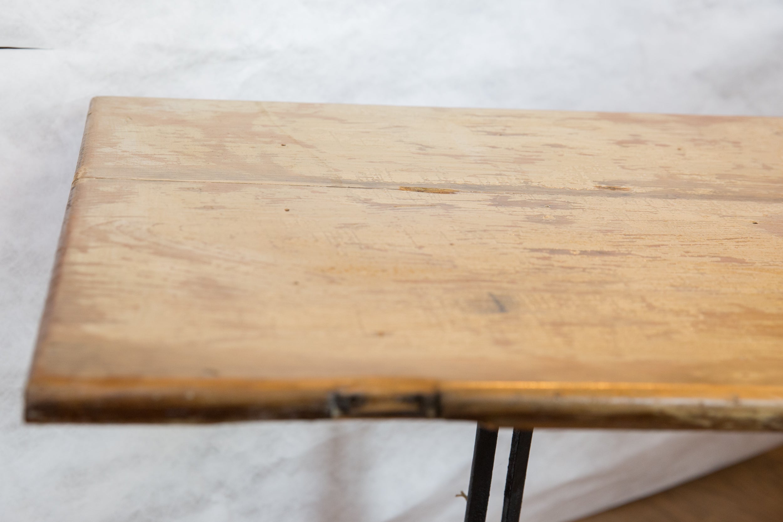 Vintage Wooden and Metal End Table // ONH Item 5459 Image 1