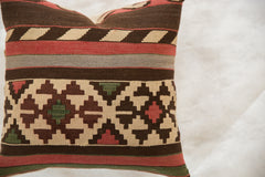 Reclaimed Antique Kilim Rug Fragment Pillow // ONH Item 5478 Image 1