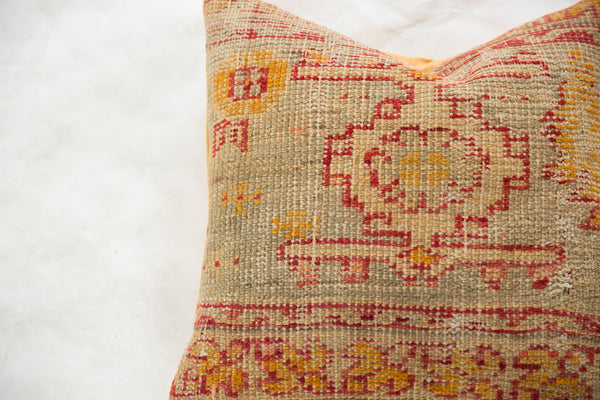 Reclaimed Antique Turkish Rug Fragment Pillow // ONH Item 5479 Image 2