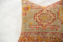 Reclaimed Antique Turkish Rug Fragment Pillow // ONH Item 5479 Image 2