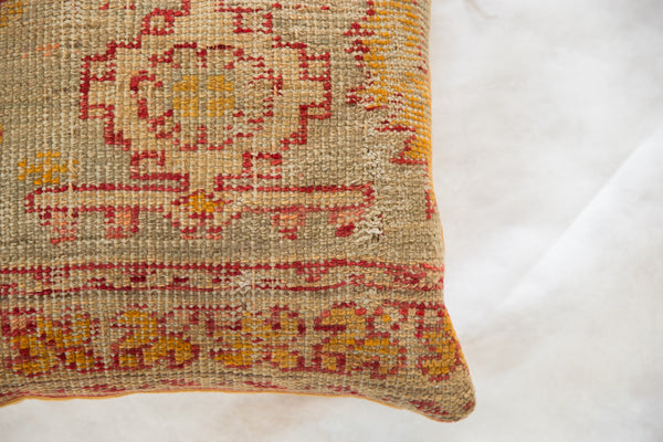 Reclaimed Antique Turkish Rug Fragment Pillow // ONH Item 5479 Image 3