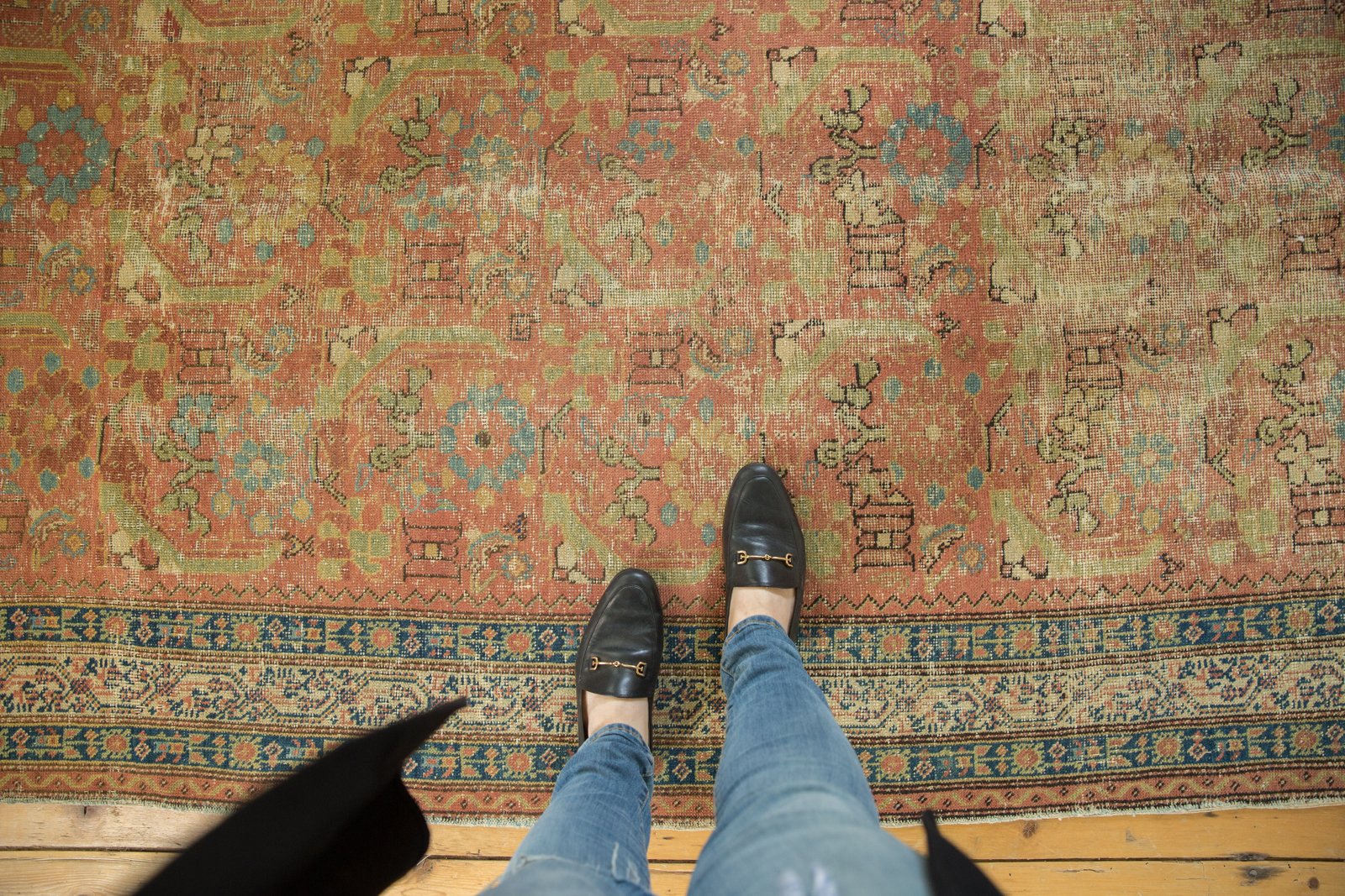 5.5x12 Antique Northwest Persian Rug Runner // ONH Item 5483 Image 1