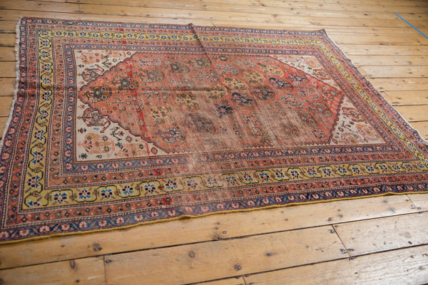 5x6.5 Antique Qashqai Rug // ONH Item 5486 Image 4
