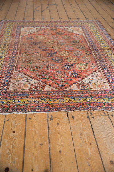 5x6.5 Antique Qashqai Rug // ONH Item 5486 Image 6
