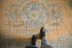 5.5x9.5 Vintage Distressed Oushak Carpet // ONH Item 5493 Image 1
