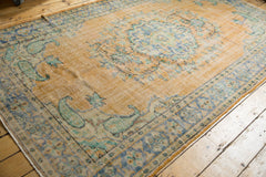 5.5x9.5 Vintage Distressed Oushak Carpet // ONH Item 5493 Image 2